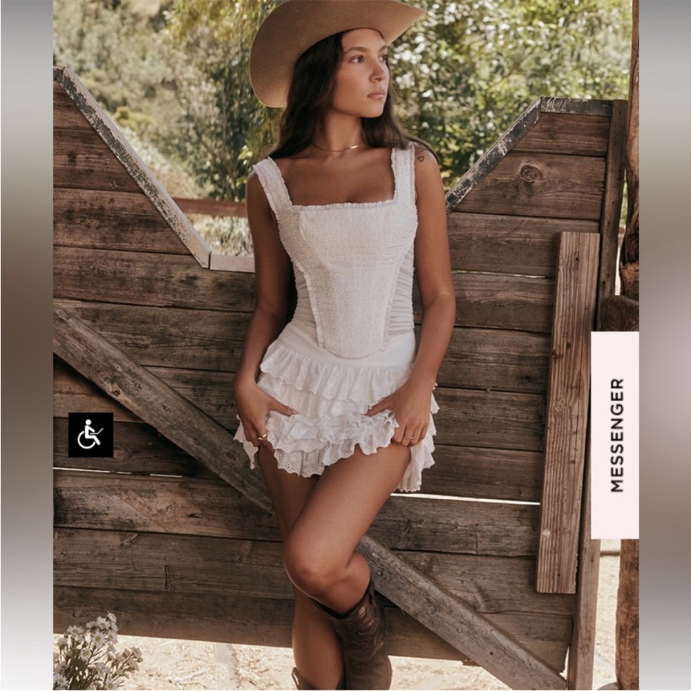 House of CB Catalina White corset - Picture 5 of 16